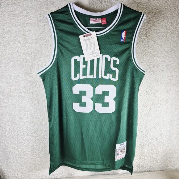 Authentic Mitchell & Ness Larry Bird 1985-1986 Boston Celtics Jersey Sz. XL/48 - Picture 2 of 11
